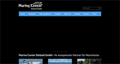Desktop Screenshot of marine-center.de