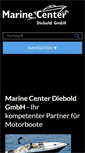 Mobile Screenshot of marine-center.de